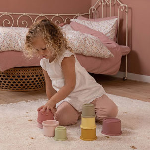 Cubitos apilables rosas - Imagen 3