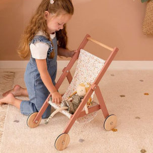 Carrito para muñecas Flores y Mariposas - Imagen 4