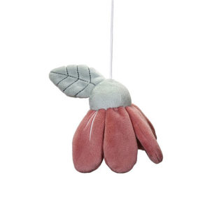 Móvil musical de madera natural Flores y Mariposas - Imagen 6