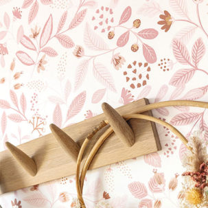 Papel pintado Chloé rosa - Imagen 3