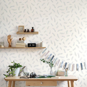 Papel pintado Iris azul - Imagen 3