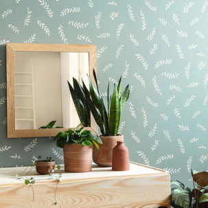 Papel pintado Iris verde - Imagen 3