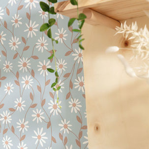 Papel pintado Anna azul - Imagen 2