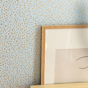 Papel pintado Inès azul - Imagen 2