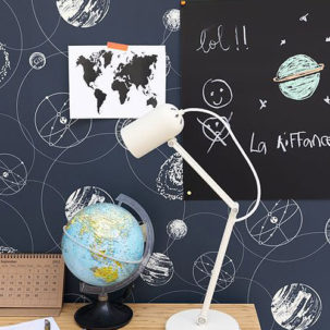 Papel pintado Young & Free - Just Fly azul noche - Imagen 3