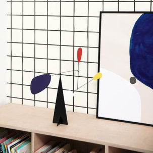 Papel pintado Young & Free - Keep Calm blanco - Imagen 3