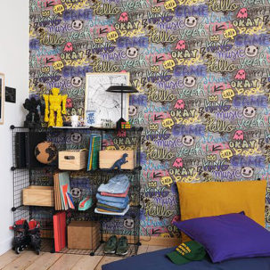 Papel pintado Young & Free - Make it Fun color - Imagen 2