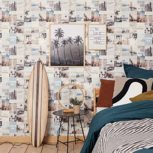 Papel pintado Young & Free - Happy place - Imagen 3