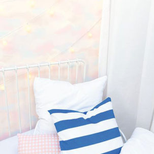 Papel pintado Young & Free - Find Your Paradise salmón - Imagen 2