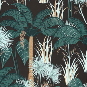 Papel pintado Young & Free - Enjoy Life negro