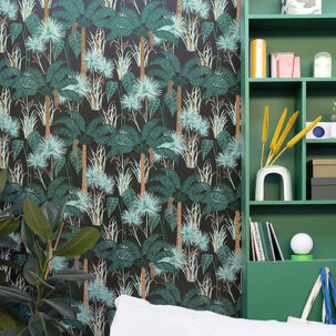 Papel pintado Young & Free - Enjoy Life negro - Imagen 3