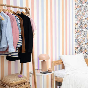 Papel pintado Young & Free - Stay Positive multicolor - Imagen 2