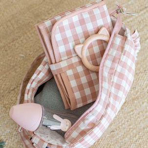 Cambiador de viaje Remy rosa - Imagen 4