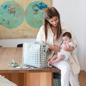 Bolsa canastilla Remy verde - Imagen 5