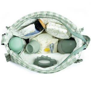 Bolsa canastilla Remy verde - Imagen 7