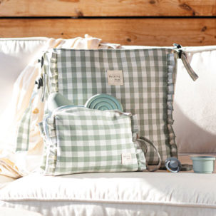 Bolsa canastilla Remy verde - Imagen 4