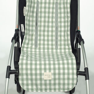 Colchoneta para silla Remy verde - Imagen 3