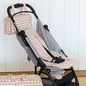 Colchoneta para silla Remy rosa - Imagen 2