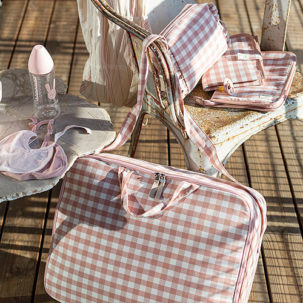 Maleta maternal Remy rosa - Imagen 3