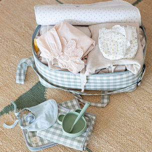 Maleta maternal Remy verde - Imagen 4