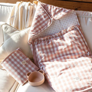 Cambiador de viaje Remy rosa - Imagen 2