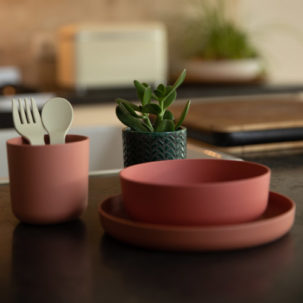 Vajilla Bio terracota - Imagen 2
