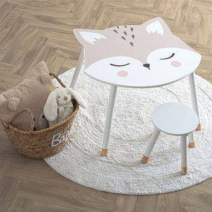 Mesa infantil con diseño de Zorro - Imagen 3