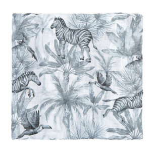 Muselina de bambú Zebra