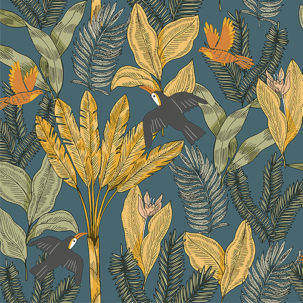 Papel pintado Autour du Monde - Explorer nuit