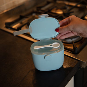 Cajita para leche en polvo B-Nomadic Blue - Imagen 4