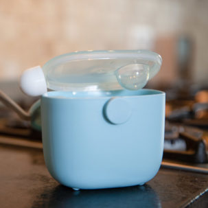 Cajita para leche en polvo B-Nomadic Blue - Imagen 3