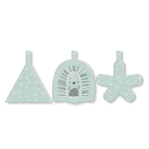 Juego de 3 peluches para colgar Happy - Imagen 2