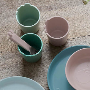 Pack de dos vasos Croco rosa - Imagen 2