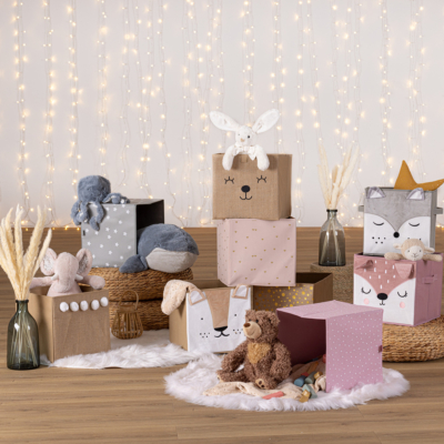 Cubo infantil para juguetes Zorro - Imagen 3