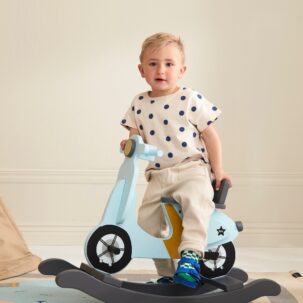 Roocking scooter light blue - Imagen 2