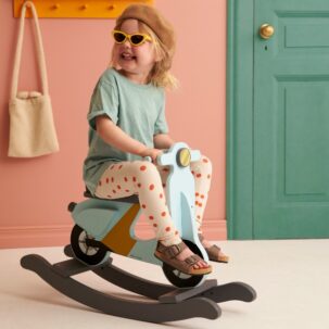 Roocking scooter light blue - Imagen 4