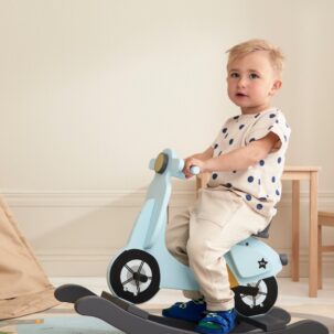 Roocking scooter light blue - Imagen 5