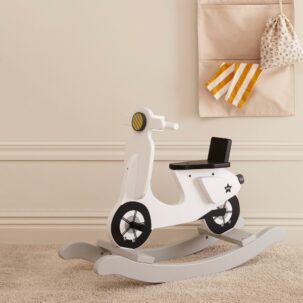 Roocking scooter blanco - Imagen 2