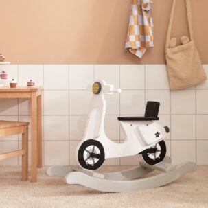 Roocking scooter blanco - Imagen 3