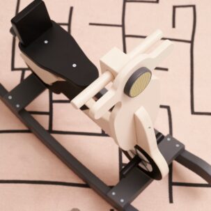 Roocking scooter light beige - Imagen 4