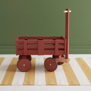 Vagoneta rojo oscuro CARL LARSSON - Imagen 3