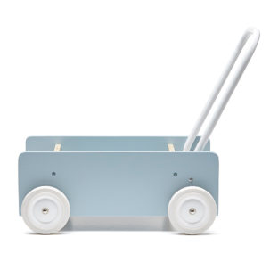 Andador de madera azul - Imagen 3