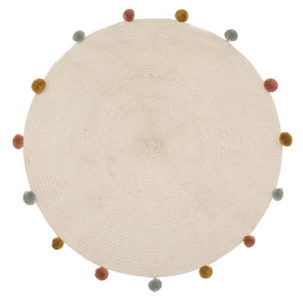 Alfombra infantil redonda Arlequín