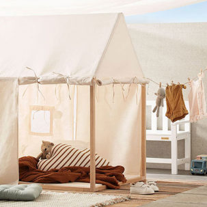 Casita de juegos blanca - Imagen 2