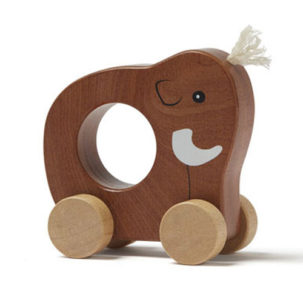 Arrastrable Mammoth marrón