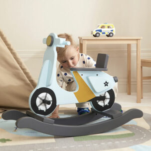 Roocking scooter light blue - Imagen 3