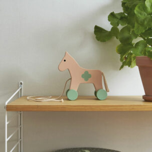 Arrastre caballito rosa CARL LARSSON - Imagen 2