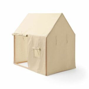 Tienda de campaña casita beige