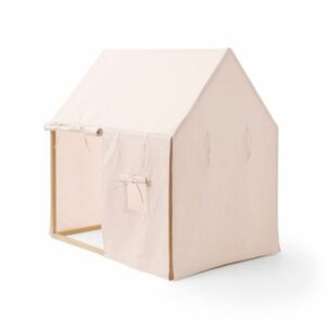 Tienda de campaña casita rosa claro