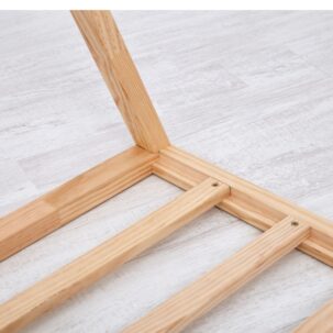 Tipi con sommier 90x200cm. madera natural - Imagen 9